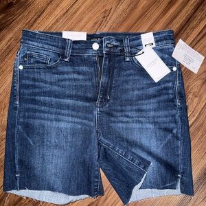 Judy Blue Blue Denim Cutoff Shorts